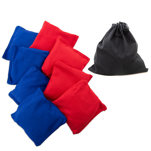 Cornhole bean bag set red - set, of