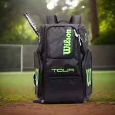 Wilson Tennis Bag Holds 2 Tennis Rackets Tennis Backpack Daily Portable Court Ra