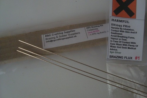 Silver solder brazing kit 2 - solder, kit,