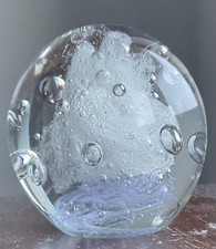 Large Murano Glass Paperweight