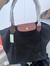 Brown and Black Travel Bag Tote Bag Handbag Nylon Large UK