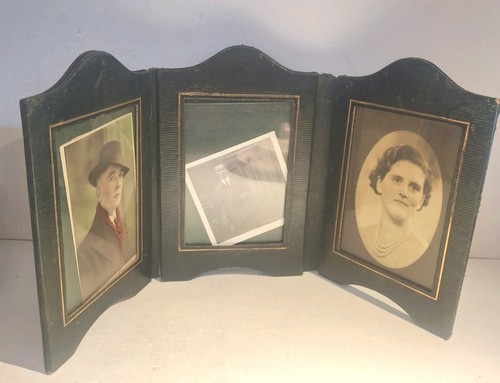 Vintage green leather - green,