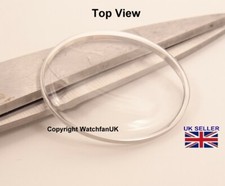 Sternkreuz Domed Acrylic Crystal With Chrome Tension Ring 17mm to 37.3mm