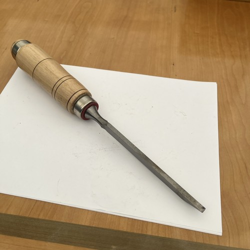 6mm mortise chisel - (1/4”),