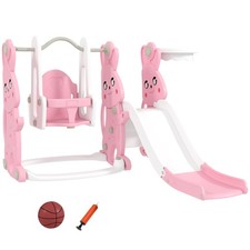 AIYAPLAY 4 in 1 Kids Slide and