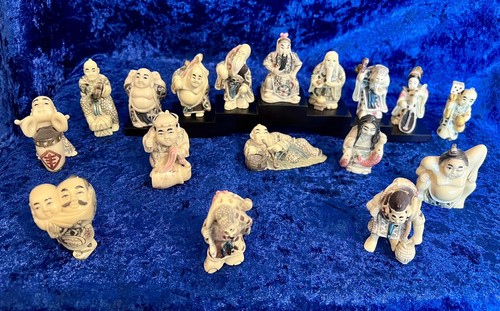 Vintage lot netsuke - vintage, 17