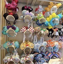 200 Styles Rare Disney Parks Mickey Magical Bow Minnie Mouse Ears Headband Cos