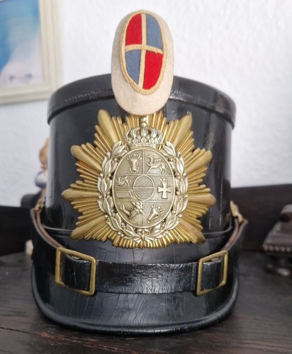 Hunter shako leather shako