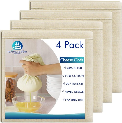 Pcs reusable cheesecloth - reusable,