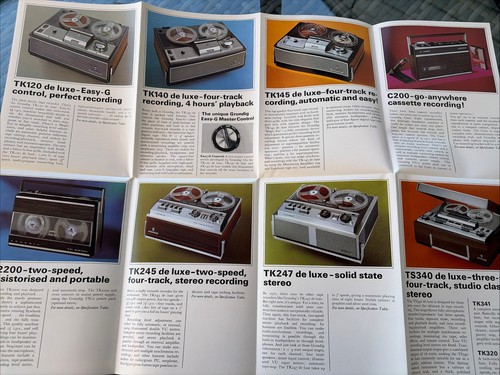 Grundig 1968 poster - poster, leaflet