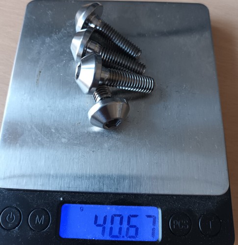 Nsr250 mc28 titanium bolt - nsr250, 4