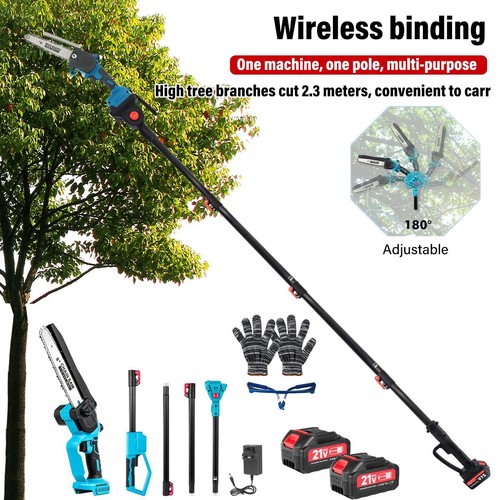 Cordless pole chainsaw - in,