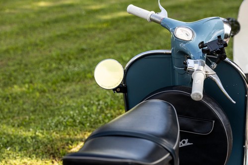 Legshield mirror vespa - mirror,