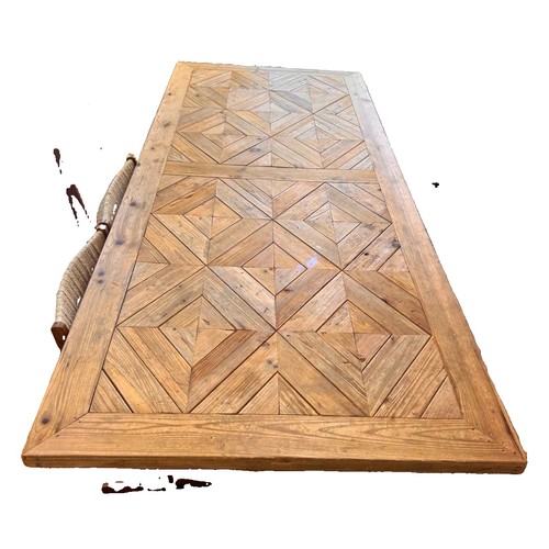 Rectangular farmhouse wood - farmhouse,