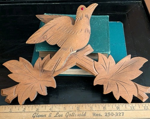 Vtg hand carved wood - hand,