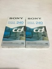 SONY CD 240 BLANK 4 HOUR VHS
