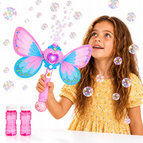 Kids butterfly bubble wand - butterfly,