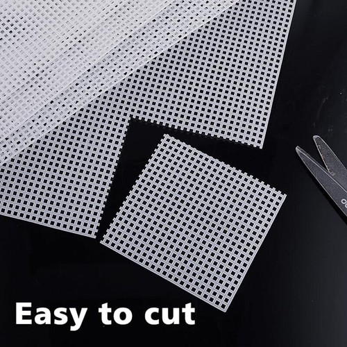 Pcs white plastic mesh - plastic,