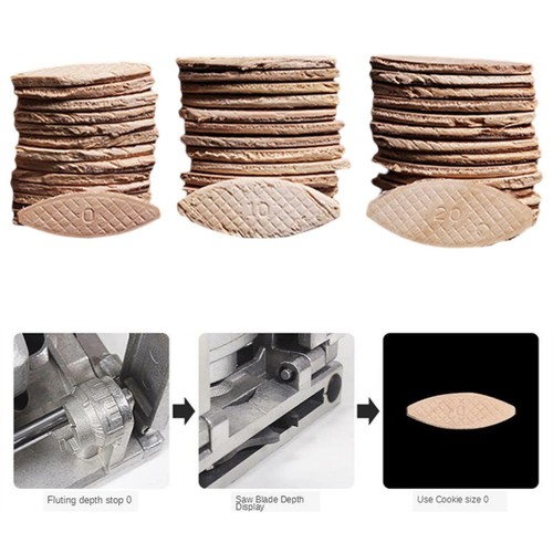 100x wood biscuit - biscuit, 0