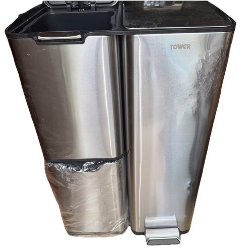 Tower t838024ss pedal bin - tower,