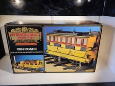 (L1164) Live Steam Hornby G104 3 1/2 Inch Gauge Stephensons Rocket Coach,