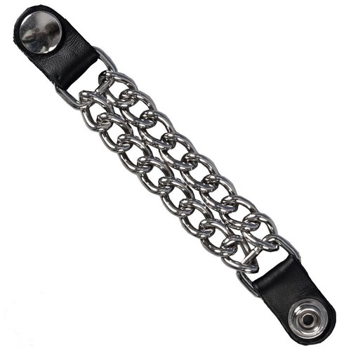 Chrome snap button black - button,