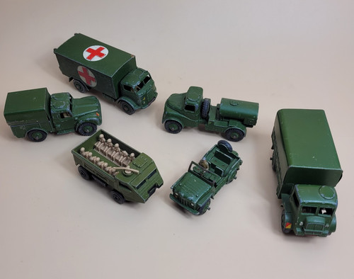 Dinky matchbox army vehicle - army,