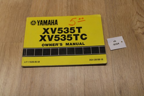 Yamaha xv535t xv535 - yamaha, owner`s