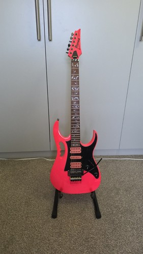 Ibanez jem neon pink - ibanez,