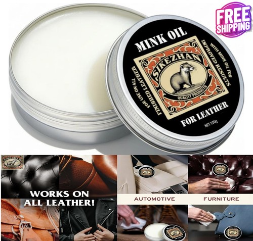 Mink oil leather - oil, conditioner
