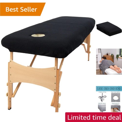 Classic black massage bed - classic,