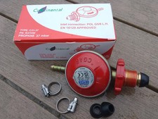 Propane Gas Regulator with Hand Wheel POL connector - No Spanner Needed