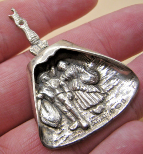 Antique sterling silver caddy - sterling,