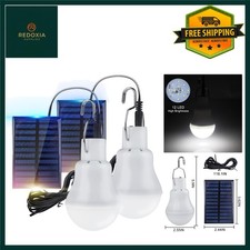 Bright Solar Powered LED Shed
