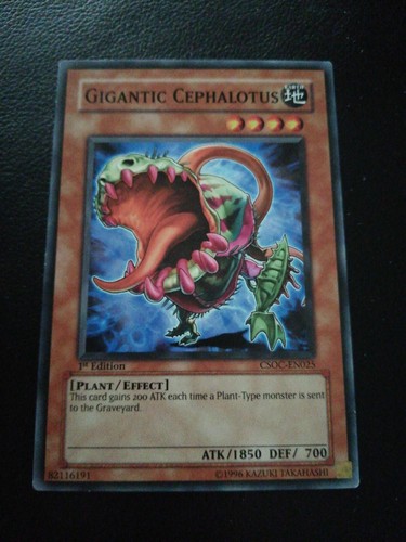 Yugioh card gigantic - yugioh,
