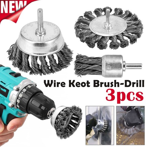 Rotary steel wire brush - steel,