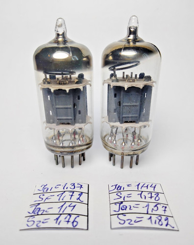 Pcs used ecc83 12ax7 - 2,