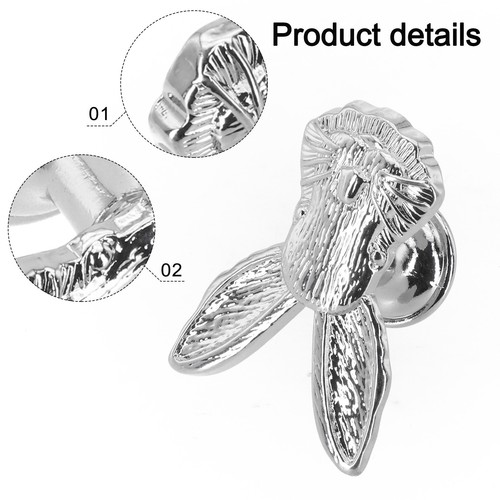 Zinc alloy handle door - alloy,