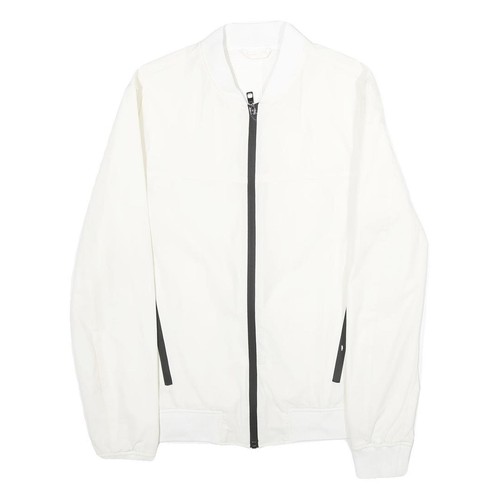 Zara mens white bomber - mens, jacket