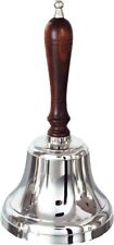 NEW BRASS HAND BELL WOODEN