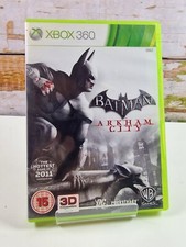 Batman Arkham City Xbox 360 Game (2011) PAL WB Games Rocksteady  Complete Tested