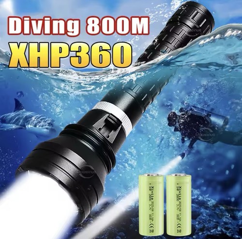 Pro diving flashlight - flashlight, xhp360