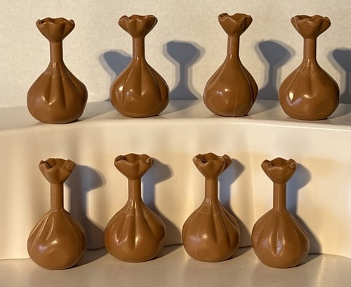 Playmobil brown money bags - money,