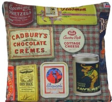 Vintage Tins Cushion Cover