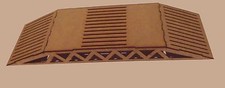  Commercial building simple Bridge Wood scenery  table wargames table top 28mm