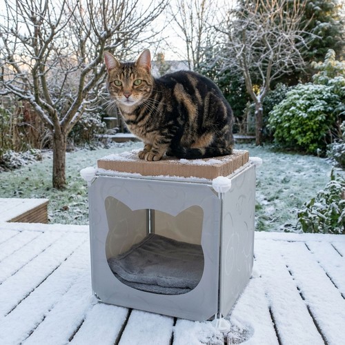 Cat house waterproof winter - cat,