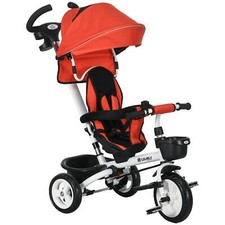 HOMCOM 6 in 1 Baby Push Trike