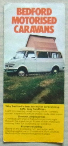 Bedford motorised caravans - motorised,
