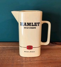 Hamlet Mild Cigars Water Jug Burleigh Ware Benson & Hedges Tobacciana Pub Bar