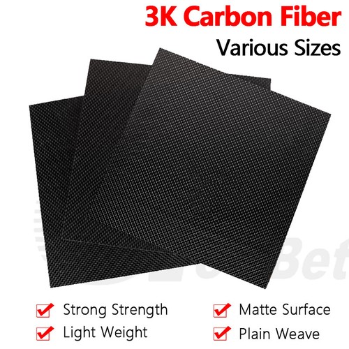 Carbon fibre sheet - fibre, rigid